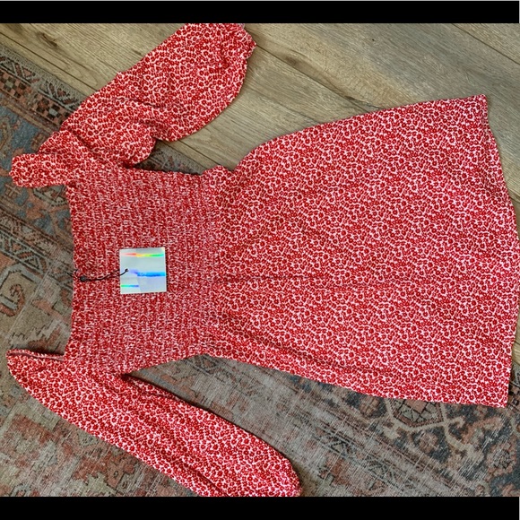 SQUARE NECK MISSGUIDED MINI DRESS - Picture 3 of 5